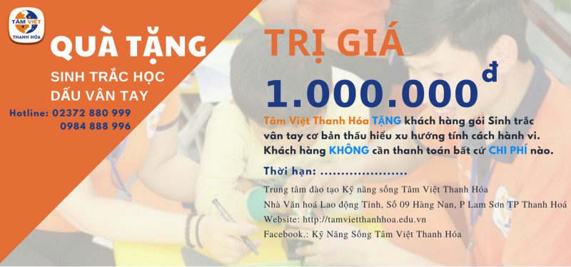 GÓI SINH TRẮC VÂN TAY THẤU HIỂU XU HƯỚNG TÍNH CÁCH HÀNH VI BẨM SINH